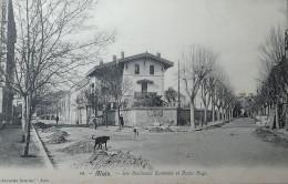 ALAIS (ALES) - Boulevard Gambetta Et Victor Hugo - Alès
