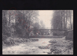 Hal - Le Pont De La Cascade - Postkaart - Halle