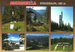MARIAZELL, STYRIA, MULTIPLE VIEWS, ARCHITECTURE, CROSS, CABLE CAR, TOWER, TERRACE, MOUNTAIN, AUSTRIA, POSTCARD - Mariazell