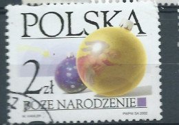 Pologne- Obl - 2002- YT N° 3767 - Noel - Used Stamps