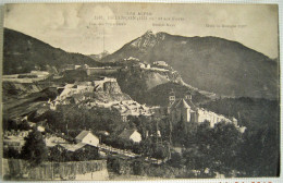 BRIANÇON CPA De 1917 Vue Ville Et Ses Forts, Ramparts Et Grande Maye Et Croix De Bretagne - Briancon