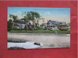 Fountain Park Glenwood & Phil. Ave. Wildwood  New Jersey   Ref 6418 - Other & Unclassified