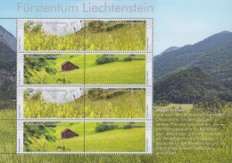Liechtenstein MiNr. 2131-2134 Panorama: Magerwiesen (Klbg.) - Neufs