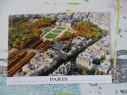 Cpm Paris -vue Aérienne Le Quartier Du Luxembourg - Andere Monumenten, Gebouwen