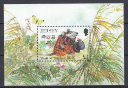 JERSEY 1996 Fauna Animals Year Of Rat MNH (**) #Fauna905 - Chinees Nieuwjaar