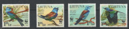 Lithuania  -2008  -Birds - WWF - Complete Set   - MNH. ( OL 28/04/2019 ) - Lithuania