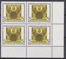 1985 , Mi 1818 **  (3) - 4 Er Block Postfrisch - Weltkongreß Der Int. Vereinigung Für Selbstmordverhütung - Wien - Unused Stamps