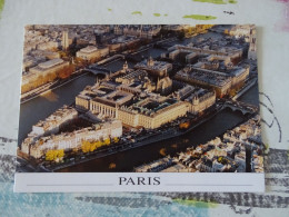 Cpm Paris -vue Aérienne L'île De La Cité - Andere Monumenten, Gebouwen