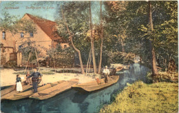 Leipe Spreewald - Dorfstrasse - Luebbenau