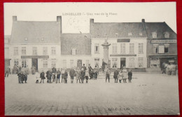 CPA 1907 Linselles - Une Vue De La Place   (59 France) - Sonstige & Ohne Zuordnung
