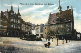 Pössneck In Thüringen - Marktplatz - Pössneck