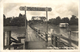 Holzhausen - Landungssteg Mit Hotel Panorama - Other & Unclassified