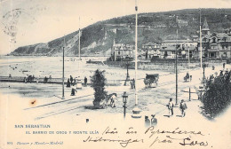 San Sebastian - El Barrio De Gros Y Monte Ulia Gel.1912 - Guipúzcoa (San Sebastián)