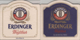 5004460 Bierdeckel Sonderform - Erdinger - Beer Mats