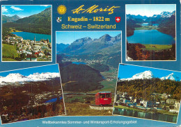 Suisse St. Morits Engadin Train - St. Moritz