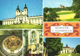 KOPECEK, OLOMOUCE, TOWER WITH CLOCK, CHURCH, SCULPTURE, CZECH REPUBLIC, POSTCARD - Czech Republic