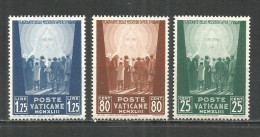 Vatican 1944 , Mint Stamps MNH (**) Set - Nuevos