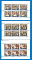 Vatican 1991 , 3 S/S Blocks Mint MNH (**)  - Blocks & Sheetlets & Panes