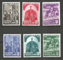 Vatican 1960 , Mint Stamps MNH (**) Set - Nuevos