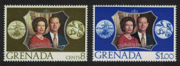 Grenada Royal Silver Wedding 2v 1972 MH SG#530-531 - Grenade (...-1974)