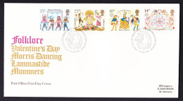 Great Britain Folklore 4v FDC 1981 SG#1143-1146 - Used Stamps