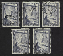 Greece Women And Loom Reconstruction Issue %pcs 1951 Canc SG#696 MI#586 - Oblitérés