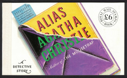 Great Britain 'Agatha Christie' Detective Story Prestige Booklet FV£6.- 1991 SG#DX12 - Usati