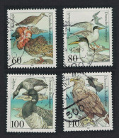 Germany Seabirds 4v 1991 Canc SG#2390-2393 MI#1539-1542 - Used Stamps