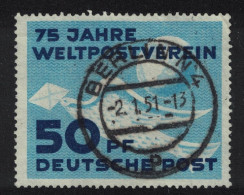 GDR 1st Stamp Of GDR 75th Anniversary Of UPU 50pf 1949 Canc SG#E1 - Usati