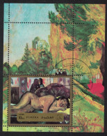 Fujeira Gauguin Painting MS 1972 CTO MI#Block 123A - Fujeira