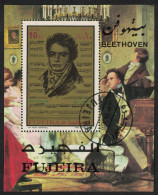 Fujeira Beethoven Composer Music MS 1971 CTO - Fujeira