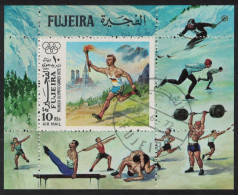 Fujeira Munich Olympic Games MS 1971 CTO - Fudschaira