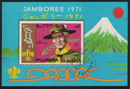 Fujeira Scouts Baden Powell MS 1971 CTO - Fujeira