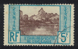 Fr. Polynesia Oceanic Settlements Papetoia Bay 5f 1929 Canc SG#76canc - Autres & Non Classés