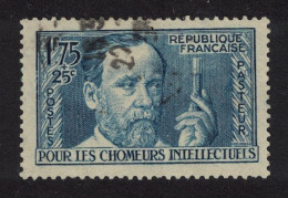 France Louis Pasteur Chemist Microbiologist KEY VALUE 1938 Canc SG#607 - Gebraucht