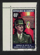Dahomey General Charles De Gaulle 2v Corner 1971 CTO SG#427 MI#444 Sc#C136 - Benin – Dahomey (1960-...)