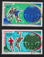Dahomey World Cup Football Championship Mexico 2v 1970 CTO SG#398-400 MI#414-416 Sc#C121-C122 - Benin - Dahomey (1960-...)