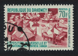 Dahomey World Fair Montreal 70f 1967 CTO SG#291 MI#316 Sc#236 - Bénin – Dahomey (1960-...)