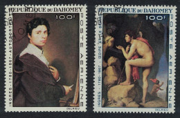 Dahomey Ingres Painter 2v 1967 CTO SG#282-283 MI#307-308 - Benin – Dahomey (1960-...)