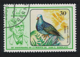 Caribic Grey-faced Quail Dove Bird 1986 CTO SG#3156 - Gebraucht