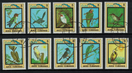 Caribic Birds 10v 1983 CTO SG#2950-2964 - Used Stamps