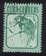 Caribic Conure Bird 'Catey' Fauna 1981 CTO SG#2764 - Oblitérés