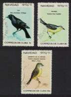 Caribic Blackbird Tody Christmas Birds 3v 1970 CTO SG#1810-1812 - Oblitérés