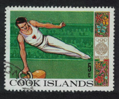 Cook Is. Gymnastics Olympic Games Mexico 6v 1968 Canc SG#278 Sc#238 - Cook