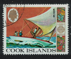 Cook Is. Sailing Olympic Games Mexico 6v 1968 Canc SG#277 Sc#237 - Cookeilanden