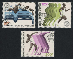 Chad Second African Games Lagos 3v 1973 CTO SG#396-398 - Tchad (1960-...)