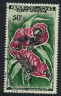 Chad Red Bishops Birds 1961 Canc SG#82 - Tchad (1960-...)