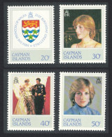 Cayman Is. 21st Birthday Of Princess Of Wales 4v 1982 MH SG#549-552 - Iles Caïmans