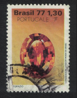 Brazil Topaz Mineral 1977 Canc SG#1691 - Gebruikt
