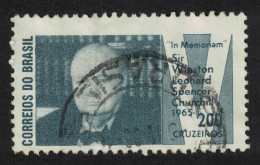 Brazil Winston Churchill Commemoration 1965 Canc SG#1122 - Used Stamps